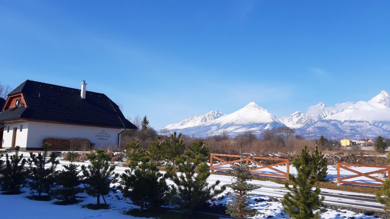 Holiday House Sabala 2 Stará Lesná 外观 照片